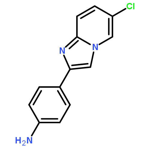 Benzenamine, 4-(6-chloroimidazo[1,2-a]pyridin-2-yl)-