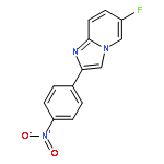 Imidazo[1,2-a]pyridine, 6-fluoro-2-(4-nitrophenyl)-