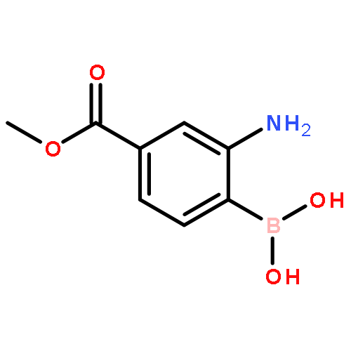 (2-AMINO-4-(METHOXYCARBONYL)PHENYL)BORONIC ACID 