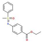 SULFOXIMINE, N-[4-(ETHOXYCARBONYL)PHENYL]-S-METHYL-S-PHENYL-