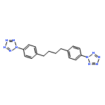 1H-Pentazole, 1,1'-(1,4-butanediyldi-4,1-phenylene)bis-