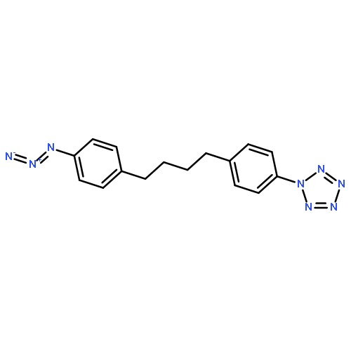 PENTAZOLE, [4-[4-(4-AZIDOPHENYL)BUTYL]PHENYL]-