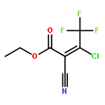 ETHYL 3-CHLORO-2-CYANO-4,4,4-TRIFLUOROBUT-2-ENOATE 