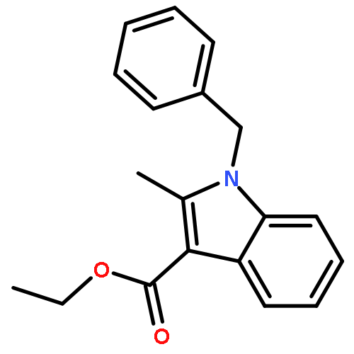 1H-Indole-3-carboxylic acid, 2-methyl-1-(phenylmethyl)-, ethyl ester