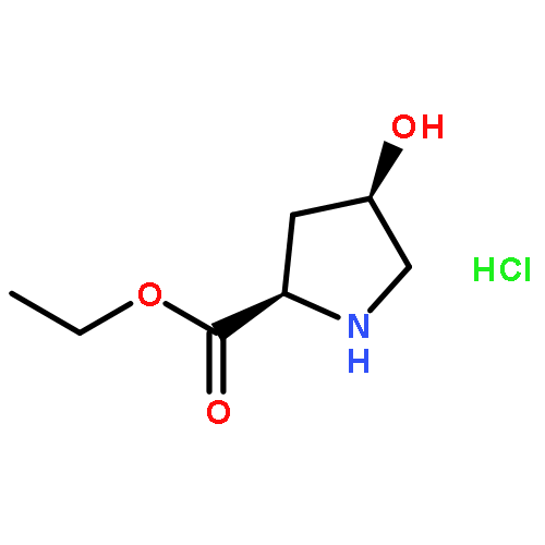 (2R,4R)-2-ethoxycarbonyl-4-hydroxypyrrolidine hydrochloride