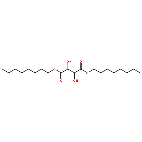 Butanedioic acid, 2,3-dihydroxy- (2R,3R)-, dioctyl ester