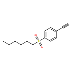 Benzene, 1-ethynyl-4-(hexylsulfonyl)-