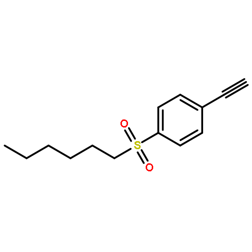 Benzene, 1-ethynyl-4-(hexylsulfonyl)-