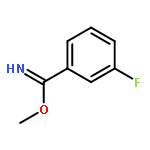 Benzenecarboximidic acid, 3-fluoro-, methyl ester