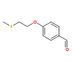 Benzaldehyde, 4-[2-(methylthio)ethoxy]-