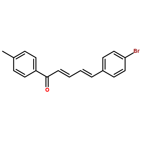 2,4-Pentadien-1-one, 5-(4-bromophenyl)-1-(4-methylphenyl)-