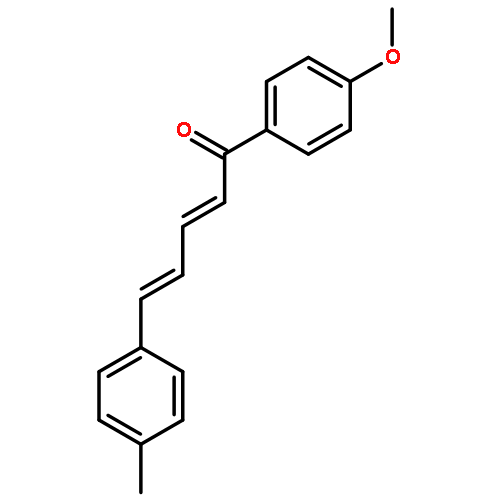 2,4-PENTADIEN-1-ONE, 1-(4-METHOXYPHENYL)-5-(4-METHYLPHENYL)-