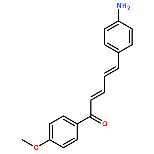 2,4-Pentadien-1-one, 5-(4-aminophenyl)-1-(4-methoxyphenyl)-