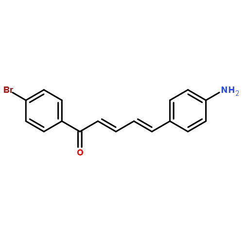 2,4-Pentadien-1-one, 5-(4-aminophenyl)-1-(4-bromophenyl)-