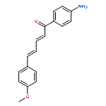 2,4-PENTADIEN-1-ONE, 1-(4-AMINOPHENYL)-5-(4-METHOXYPHENYL)-