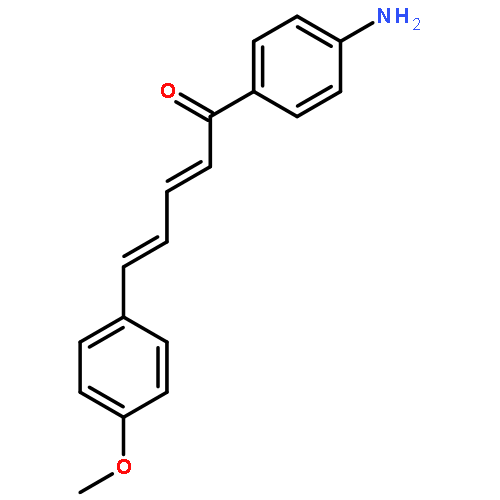 2,4-PENTADIEN-1-ONE, 1-(4-AMINOPHENYL)-5-(4-METHOXYPHENYL)-