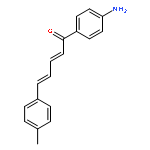 2,4-Pentadien-1-one, 1-(4-aminophenyl)-5-(4-methylphenyl)-