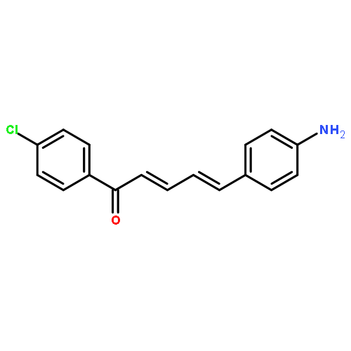 2,4-Pentadien-1-one, 5-(4-aminophenyl)-1-(4-chlorophenyl)-