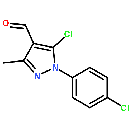 5-CHLORO-1-(4-CHLOROPHENYL)-3-METHYL-1H-PYRAZOLE-4-CARBOXALDEHYDE