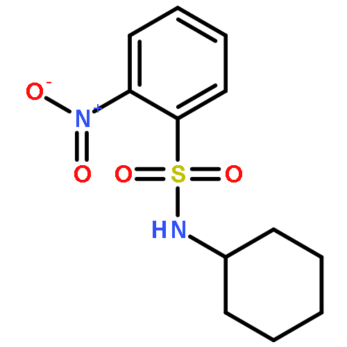 Benzenesulfonamide,N-cyclohexyl-2-nitro-