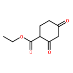 Cyclohexanecarboxylic acid, 2,4-dioxo-, ethyl ester