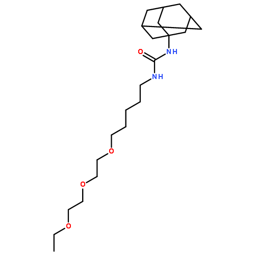 8,11,14-Trioxa-2-azahexadecanamide, N-tricyclo[3.3.1.13,7]dec-1-yl-