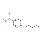 Benzoic acid, 4-(butylthio)-, methyl ester