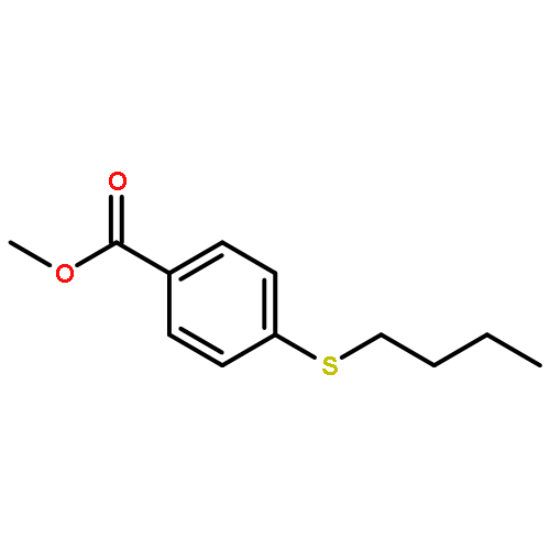 Benzoic acid, 4-(butylthio)-, methyl ester