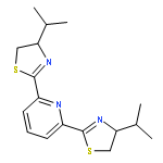 Pyridine, 2,6-bis[(4S)-4,5-dihydro-4-(1-methylethyl)-2-thiazolyl]-