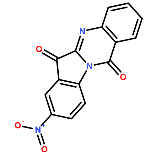 INDOLO[2,1-B]QUINAZOLINE-6,12-DIONE, 8-NITRO-