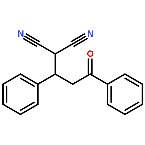 2-(3-OXO-1,3-DIPHENYLPROPYL)PROPANEDINITRILE 