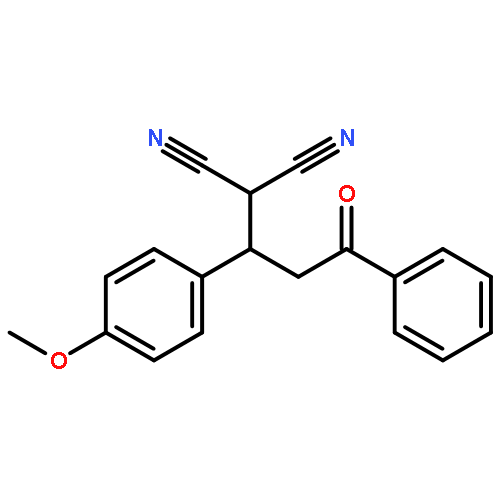 2-[1-(4-Methoxy-phenyl)-3-oxo-3-phenyl-propyl]-malononitrile