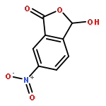 3-Hydroxy-6-nitro-2-benzofuran-1(3h)-one