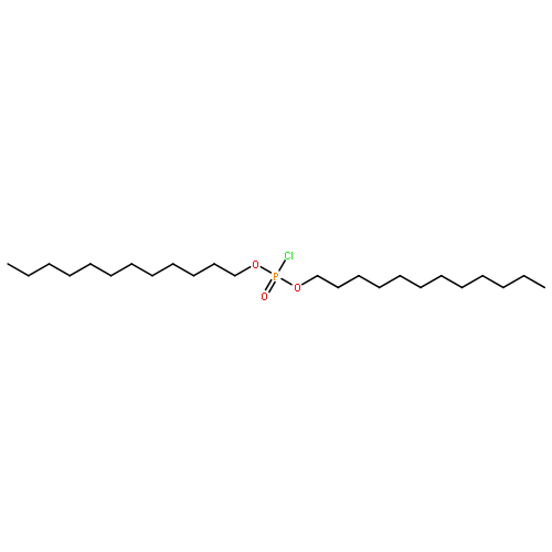 Chloridophosphoric acid didodecyl ester