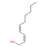 2,4-Decadien-1-ol, (Z,Z)-