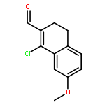 1-CHLORO-7-METHOXY-3,4-DIHYDRO-NAPHTHALENE-2-CARBALDEHYDE 