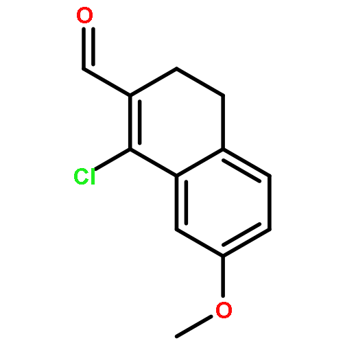 1-CHLORO-7-METHOXY-3,4-DIHYDRO-NAPHTHALENE-2-CARBALDEHYDE 