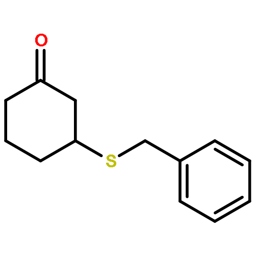 3-BENZYLSULFANYLCYCLOHEXAN-1-ONE 