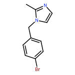 1H-Imidazole, 1-[(4-bromophenyl)methyl]-2-methyl-