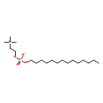 TETRADECYL 2-(TRIMETHYLAZANIUMYL)ETHYL PHOSPHATE 