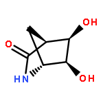 2-AZABICYCLO[2.2.1]HEPTAN-3-ONE, 5,6-DIHYDROXY-, (1R,4S,5R,6S)-REL-