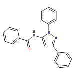 N-(2,5-DIPHENYLPYRAZOL-3-YL)BENZAMIDE 