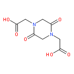 2-[4-(CARBOXYMETHYL)-2,5-DIOXOPIPERAZIN-1-YL]ACETIC ACID 