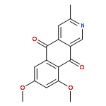 3-methyl-6,8-dimethoxy-2-aza-9,10-anthraquinone