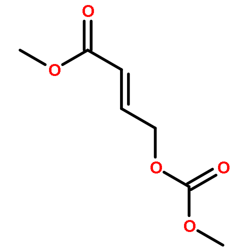 2-Butenoic acid, 4-[(methoxycarbonyl)oxy]-, methyl ester, (2E)-