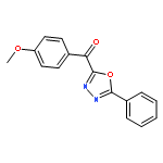 Methanone, (4-methoxyphenyl)(5-phenyl-1,3,4-oxadiazol-2-yl)-