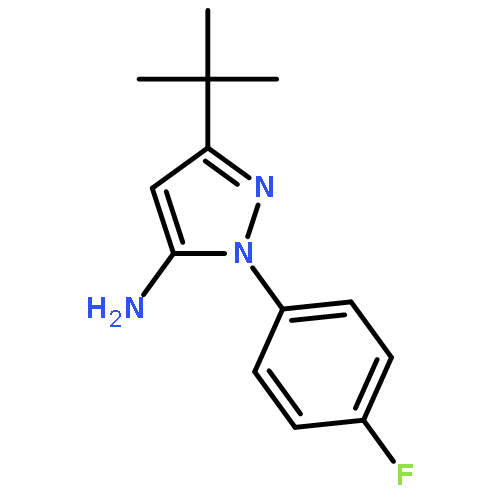 3-TERT-BUTYL-1-(4-FLUOROPHENYL)-1H-PYRAZOL-5-AMINE 