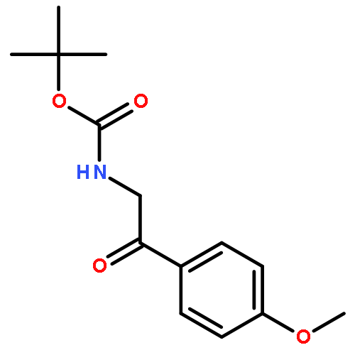 [2-(4-METHOXY-PHENYL)-2-OXO-ETHYL]-CARBAMIC ACID TERT-BUTYL ESTER 