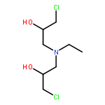 2-Propanol, 1,1'-(ethylimino)bis[3-chloro-