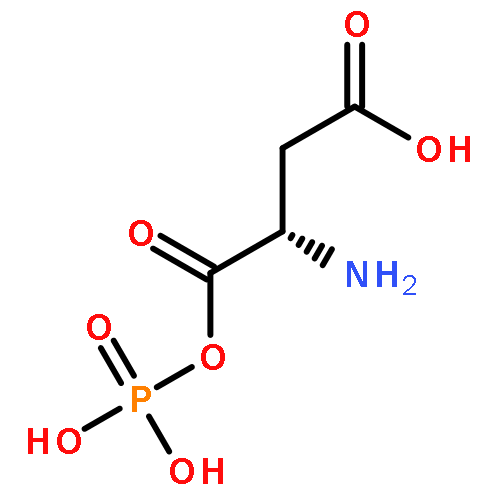 Butanoic acid, 3-amino-4-oxo-4-(phosphonooxy)-, (3S)-